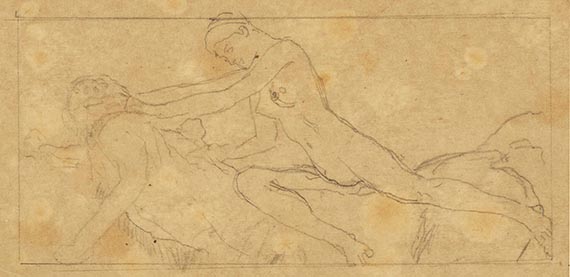 Max Klinger - Mythologische Szenen (4 Bll.) - 