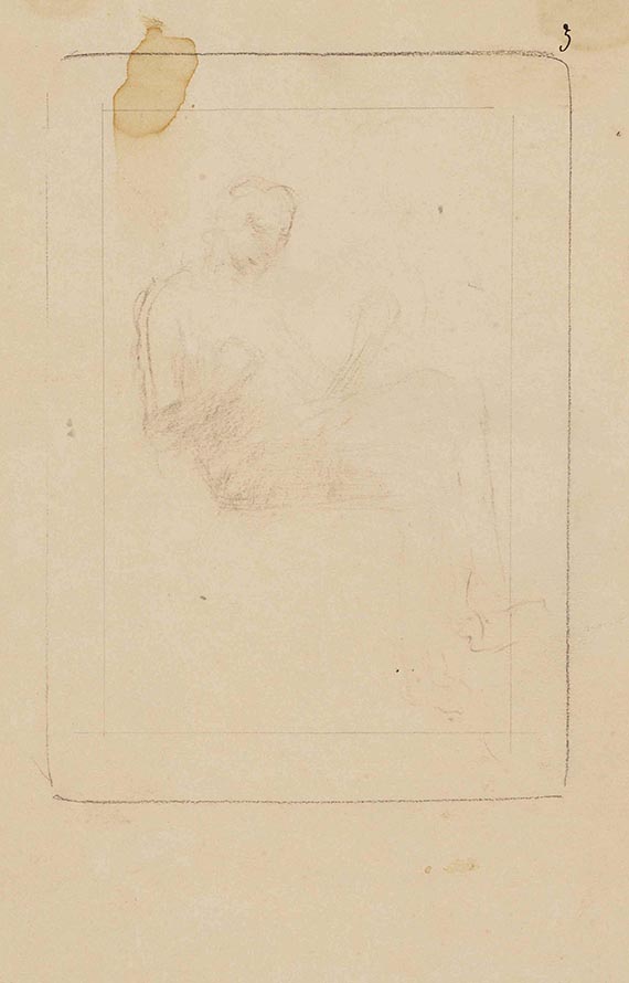 Max Klinger - Skizzen (6 Bll.) - 