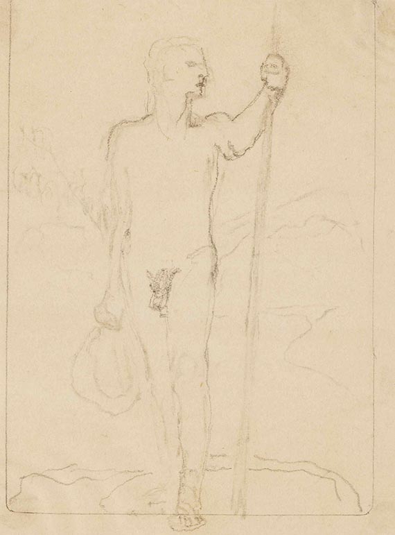 Max Klinger - Skizzen (5 Bll.) - 