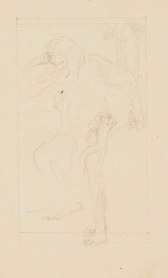 Max Klinger - Skizzen (5 Bll.) - 