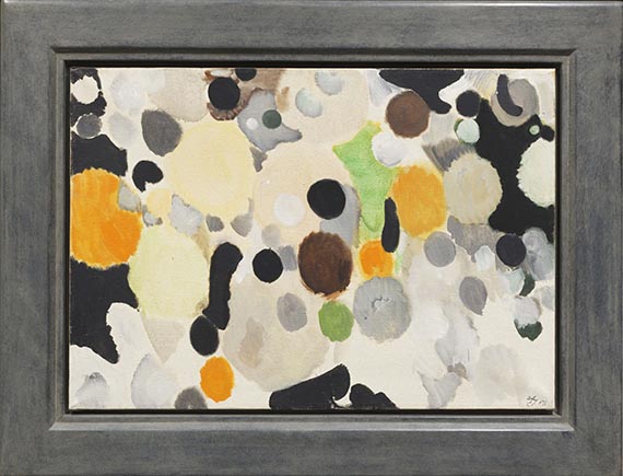 Ernst Wilhelm Nay - Kleine Silbermelodie - Frame image