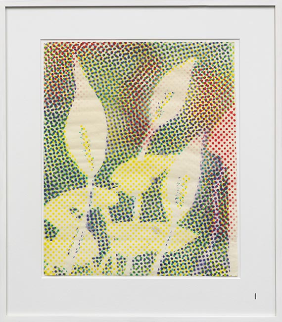 Sigmar Polke - Kallablüten (3-teilig) - Frame image