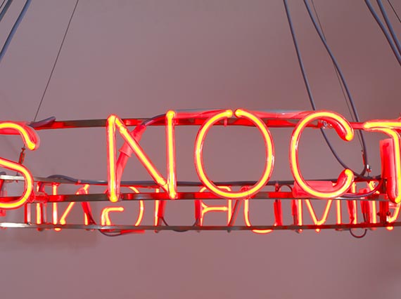 Cerith Wyn Evans - In girum imus nocte et consumimur igni - 