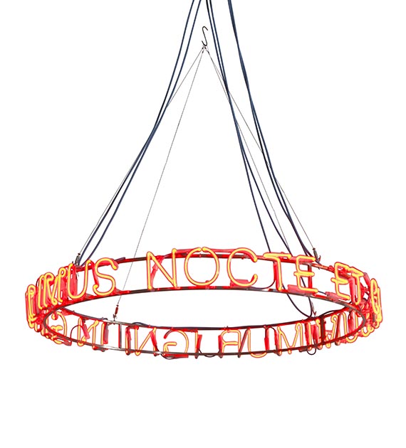 Cerith Wyn Evans - In girum imus nocte et consumimur igni - 