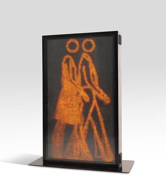 Julian Opie - Jack and Suzanne Walking - 