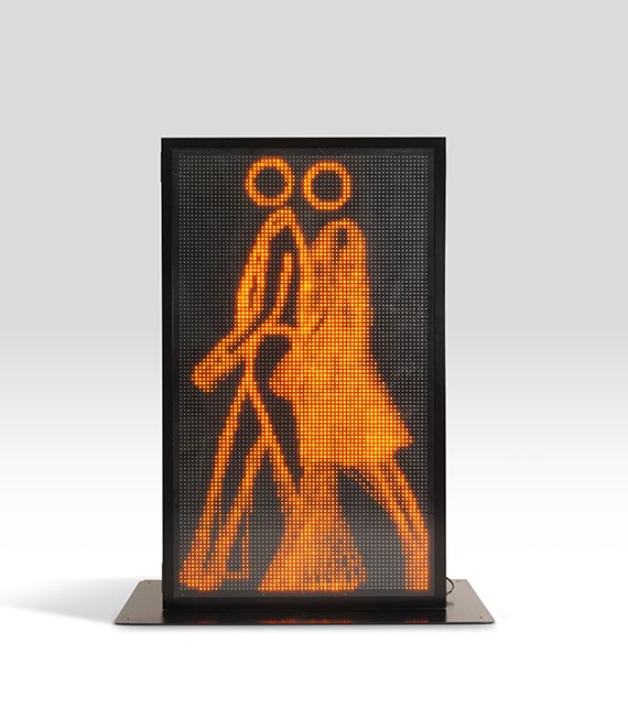 Julian Opie - Jack and Suzanne Walking - 