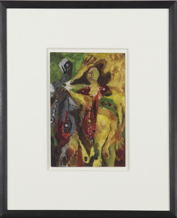 Ernst Wilhelm Nay - Artistenpaar - Frame image