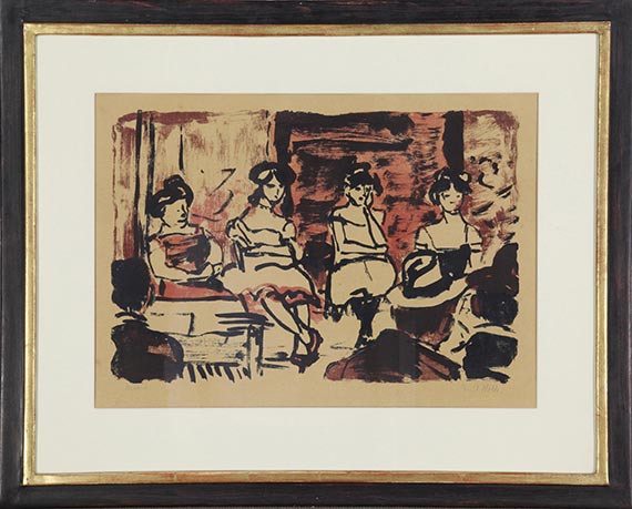 Emil Nolde - Tingel-Tangel II - Frame image