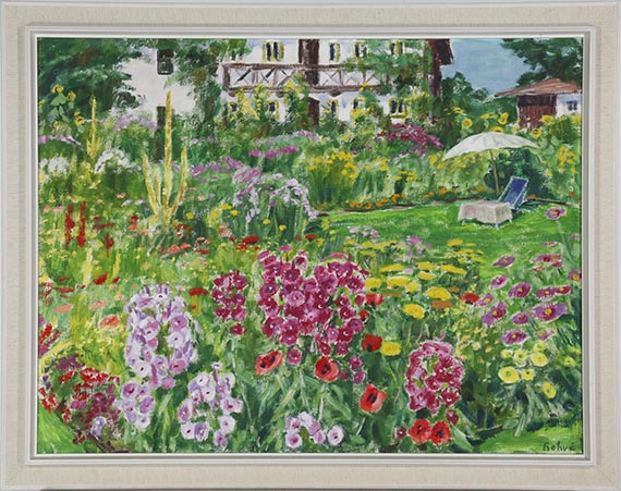 Arnold Balwé - Sommerlicher Garten - Frame image