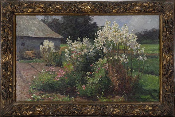 Olga Wisinger-Florian - Blühender Sommergarten - Frame image