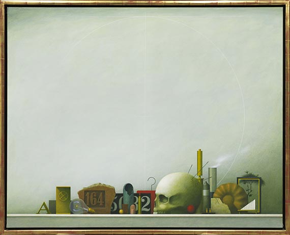 Friedrich Meckseper - Nature morte - Frame image