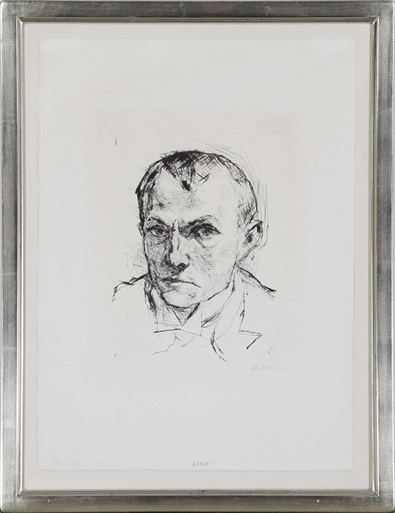 Max Beckmann - Selbstbildnis - Frame image