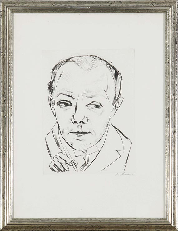 Max Beckmann - Selbstbildnis - Frame image