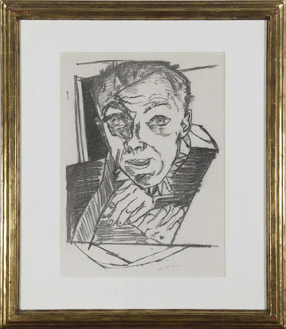 Max Beckmann - Selbstbildnis - Frame image