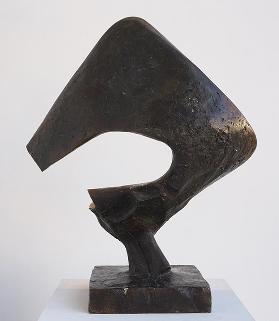 Bernhard Heiliger - Sonnenblatt I - Back side