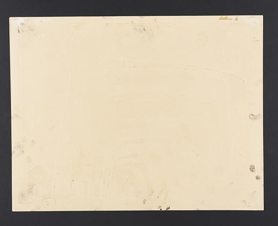 Rolf Nesch - Hochbahn Rödingsmarkt - Back side