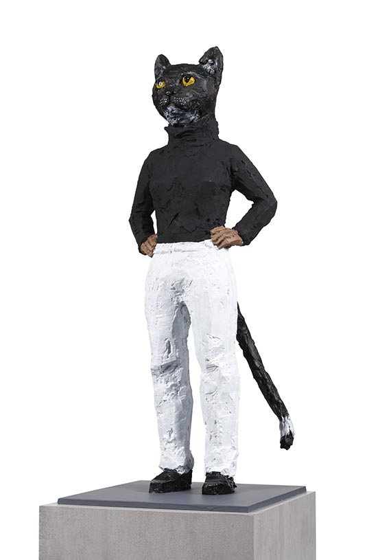 Stephan Balkenhol - Katzenfrau - 