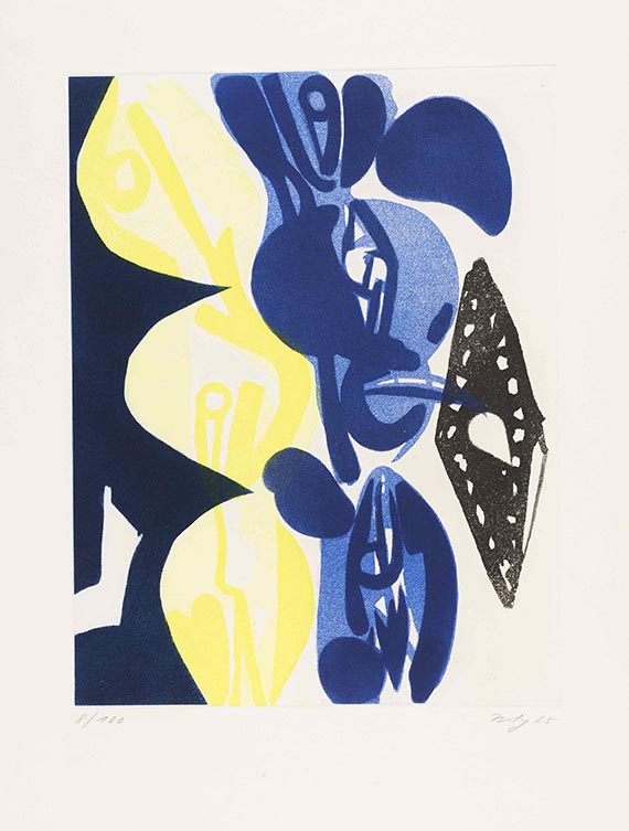 Ernst Wilhelm Nay - Sechs Aquatinten. Über den Menschen - 