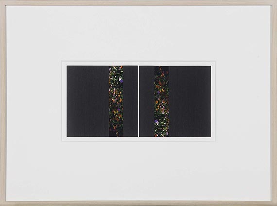 Frank Gerritz - Zinnien Dyptich - Frame image