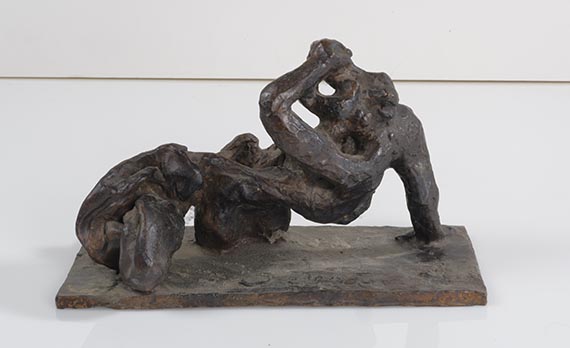 Jacques Lipchitz - Reclining Figure - Back side