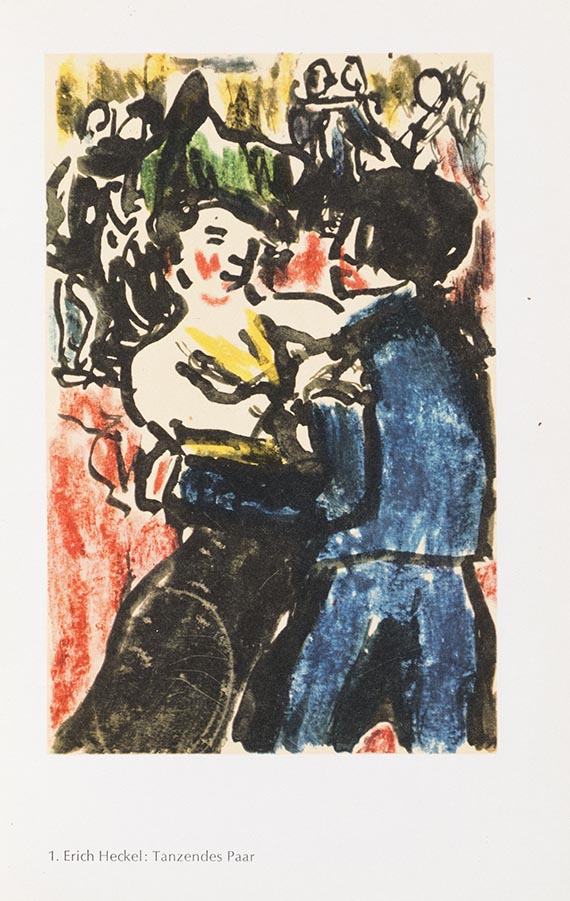 Karl Schmidt-Rottluff - "Maler der Brücke. Farbige Kartengrüße an Rosa Schapire" - 