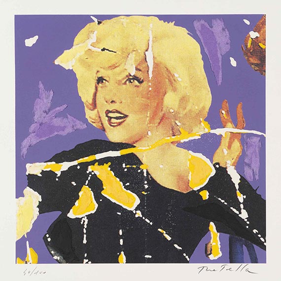 Mimmo Rotella - Marylin, I Volti (9 Bll.) - 