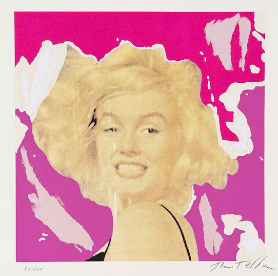 Mimmo Rotella - Marylin, I Volti (9 Bll.) - 