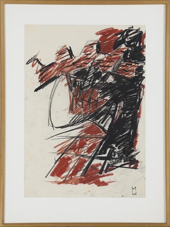 Markus Lüpertz - Ohne Titel - Dithyrambisch - Frame image