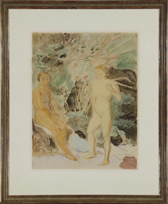 Erich Heckel - Zwei Frauen - Frame image