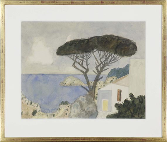 Max Peiffer Watenphul - Landschaft auf Ischia - Frame image