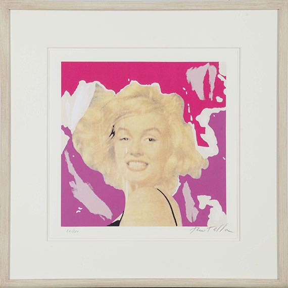 Mimmo Rotella - Marylin, I Volti (9 Bll.) - Frame image