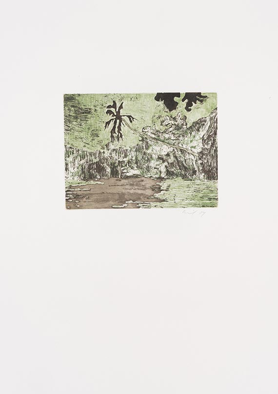 Peter Doig - Black Palms - 