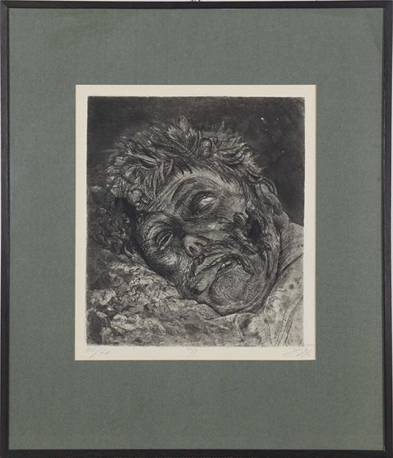 Otto Dix - Toter (St. Clément) - Frame image