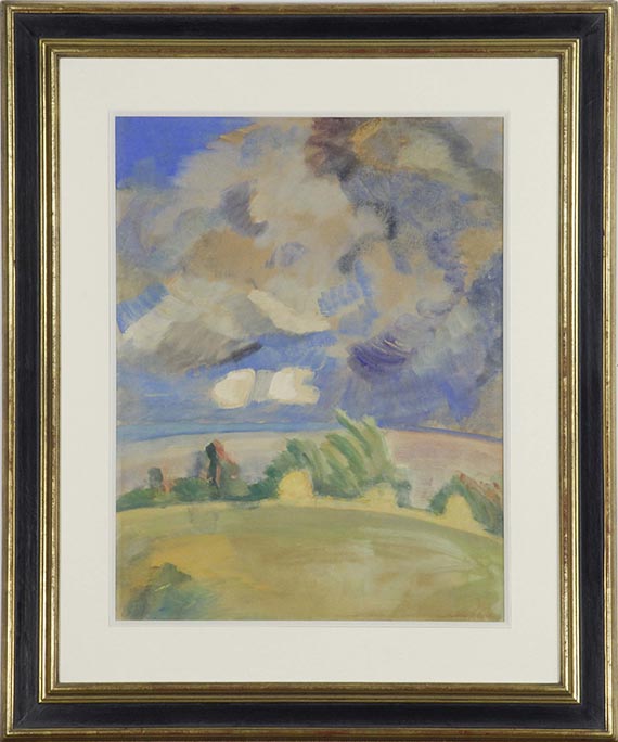 Erich Heckel - Gewitter über Angeln - Frame image