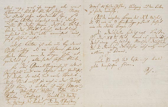 Friedrich Schiller - Brief an Friedrich Cotta - 