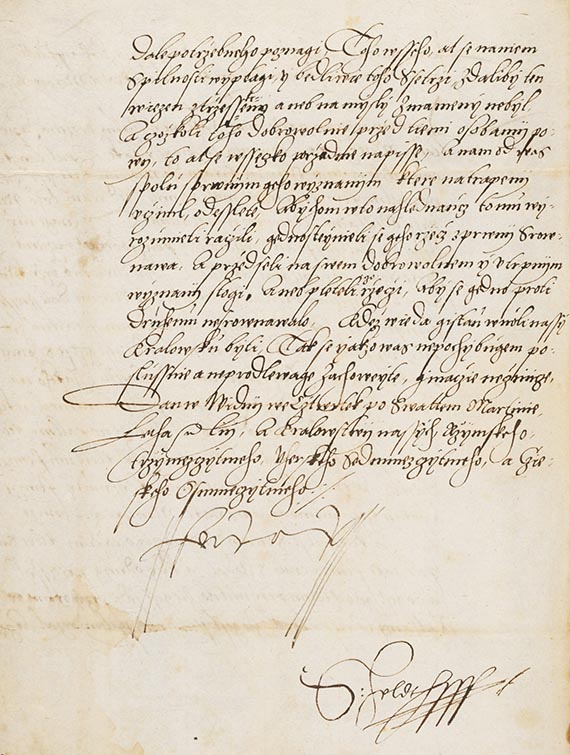  Ferdinand I. - Brief, 2 S.