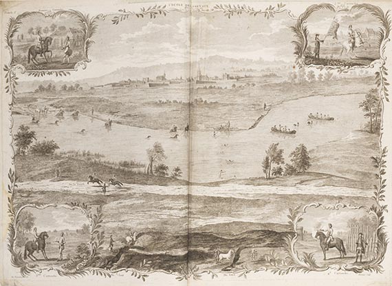 Louis Hector Drummon de Comte de Melfort - Traité sur la cavalerie (Atlasband)