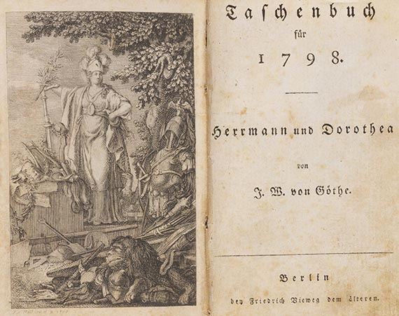 Johann Wolfgang von Goethe - Taschenbuch für 1798. Herrmann und Dorothea