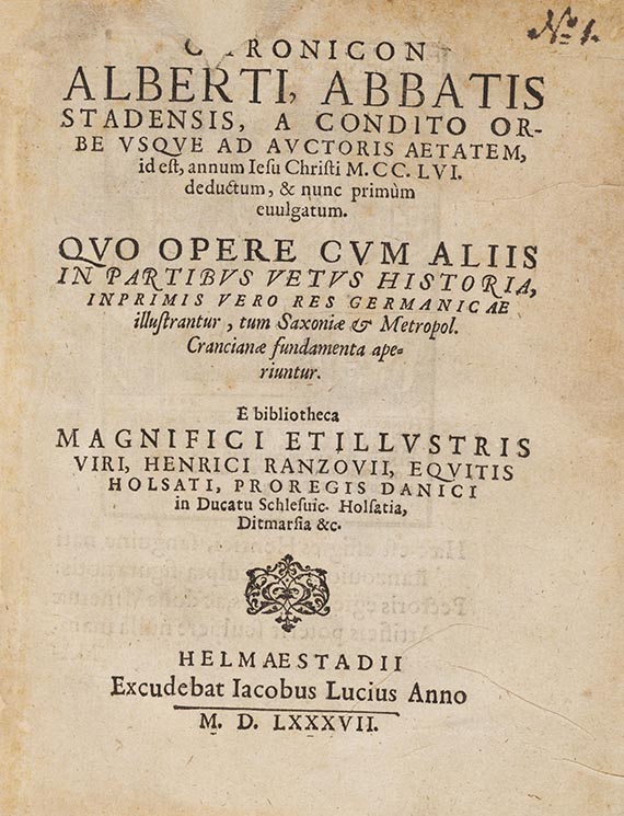  Albert von Stade - Chronicarum
