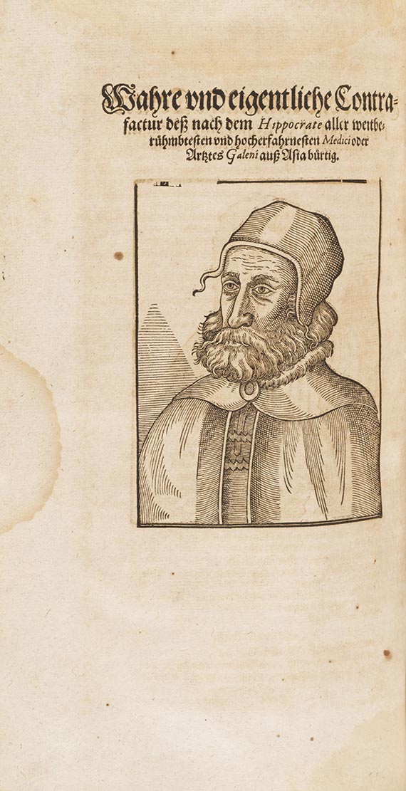 Christoph Wirsung - Ein new Artzney Buch. Angebunden: Offenbach: Artzney Buch