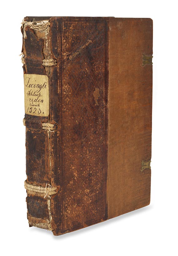 Ulrich Zwingli - Uslegen und gründ der Schluszreden - 