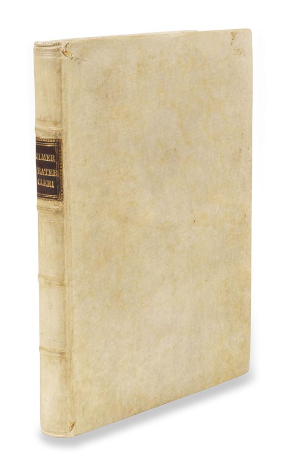 Ulricus Ulmer - Fraternitas cleri - 