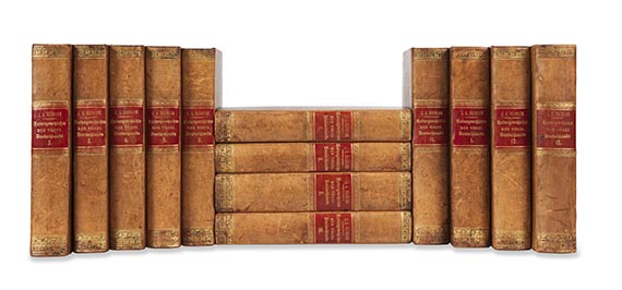 Johann Andreas Naumann - Naturgeschichte der Vögel Deutschlands. 13 Bände - 