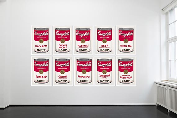 Andy Warhol - Campbell's Soup I (10 Blatt) - 