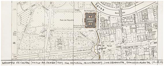  Christo - Wrapped Reichstag (Project for Berlin) (2-teilig) - 