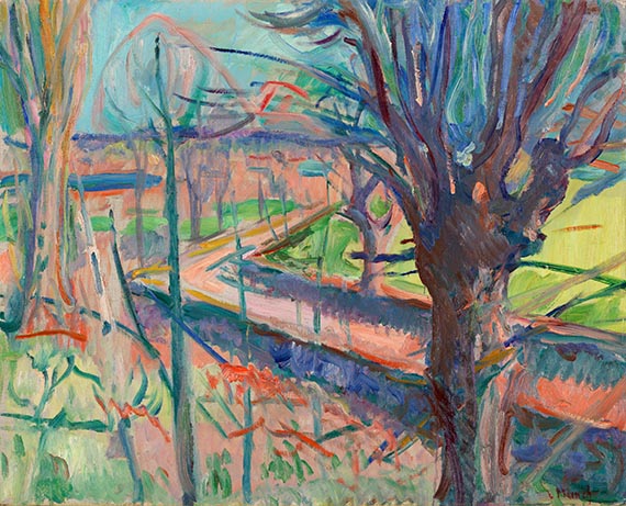 Edvard Munch - Frühlingstag auf Jeløya (Vårdag på Jeløya)