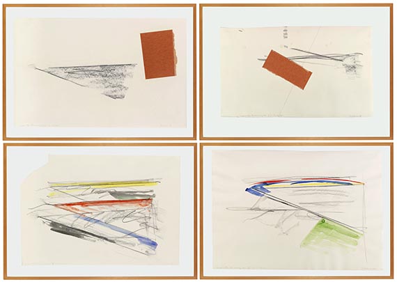 Blinky Palermo - Happier than the Morning Sun (for S. Wonder) - 4-teilig - Frame image