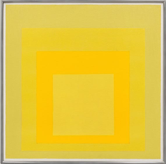 Josef Albers - Homage to the Square: Tenacious - Frame image