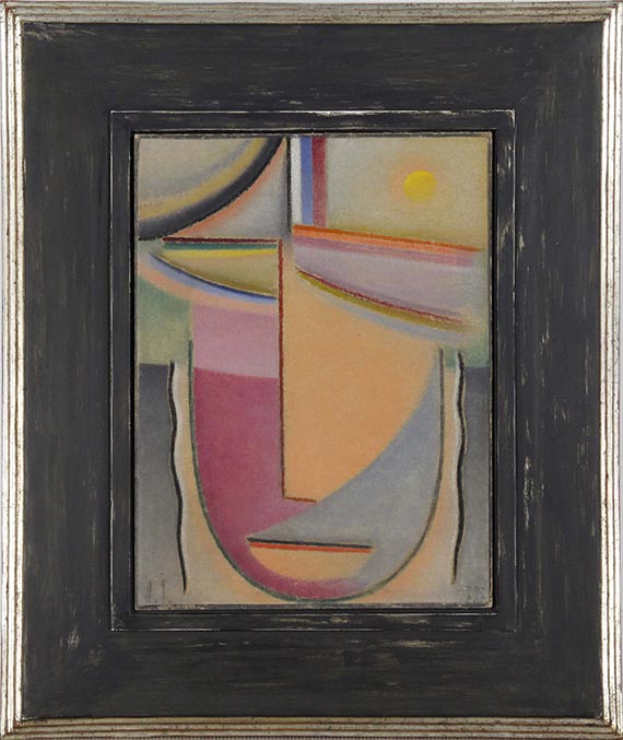 Alexej von Jawlensky - Abstrakter Kopf: September - Frame image