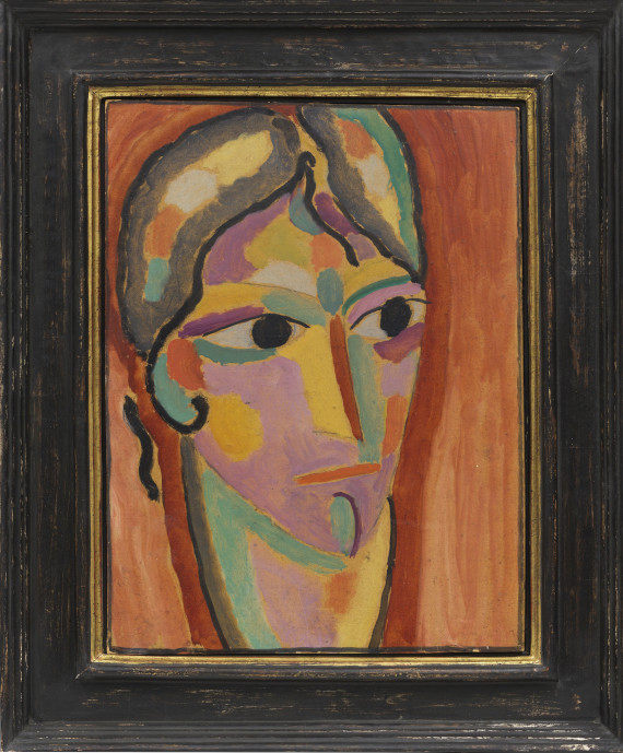 Alexej von Jawlensky - Mystischer Kopf: Trotz - Frame image